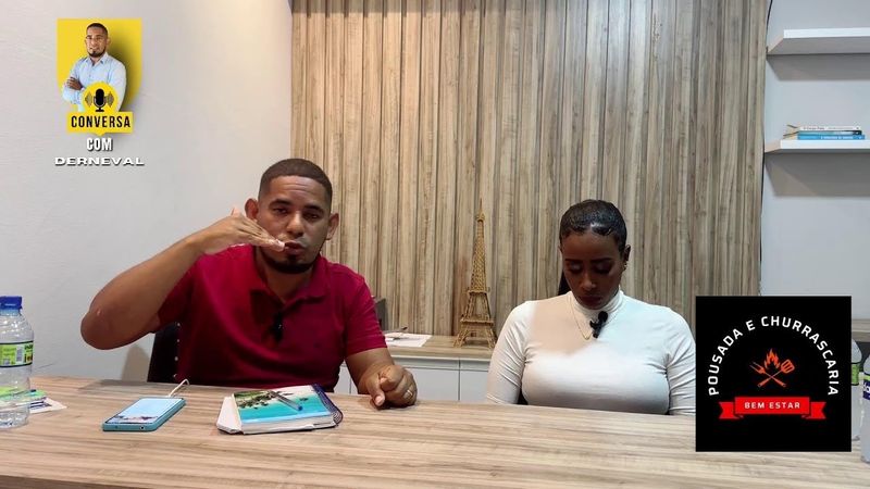 Conversa com Derneval hoje com a candidata a vereadora IDENE RIOS