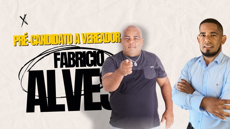 Conversa de hoje com o pré-candidato a vereador Fabricio Alves