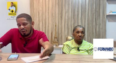 conversa com Derneval hoje com a pré Candidata a vereadora DIOZINHA