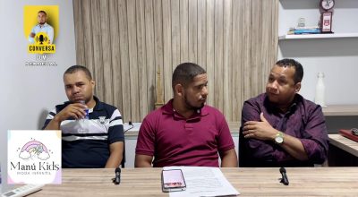 Conversa de hoje com O PRESIDENTE E O VICE-PRESIDENTE DA AMEP